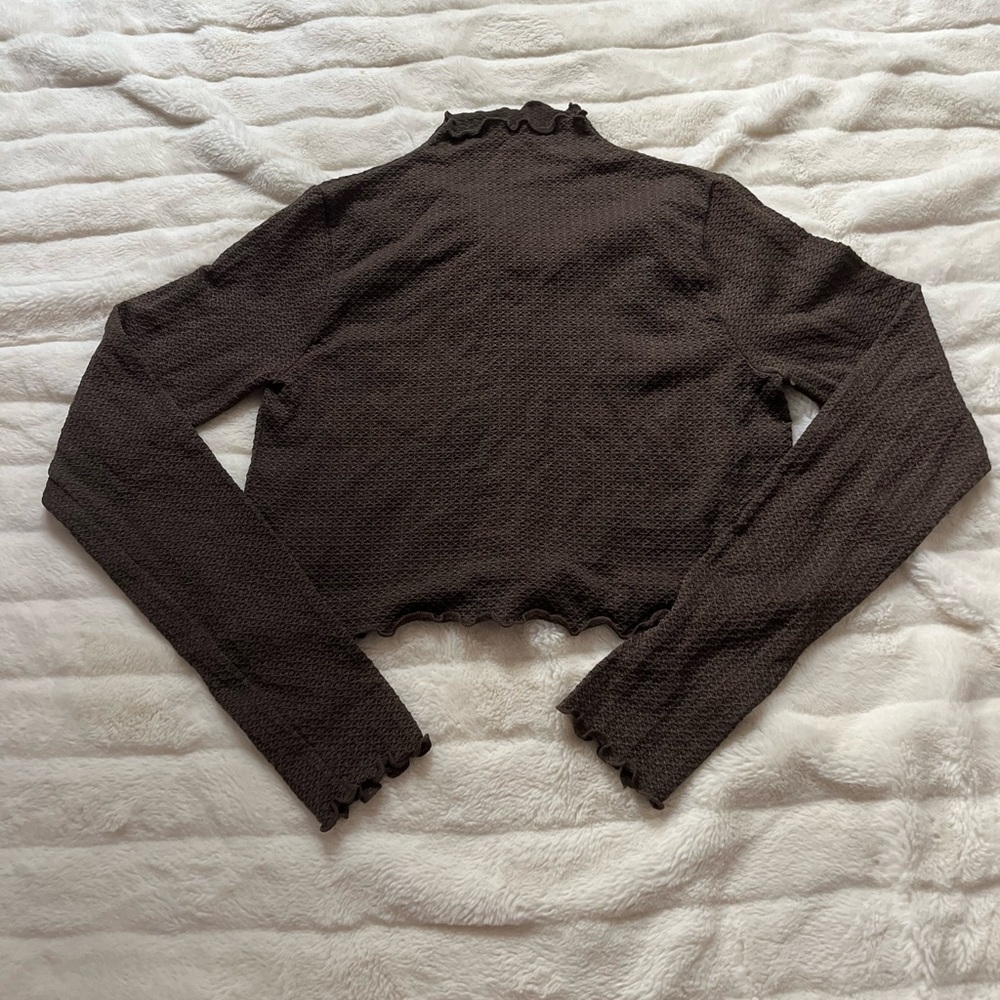 Brown Garage Turtleneck